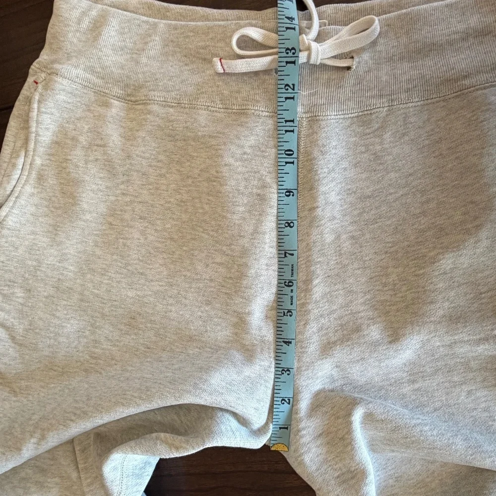 J. Crew Light Gray Wide Leg Heavier Weight Sweatpants, Size Large - Picture 12 of 12